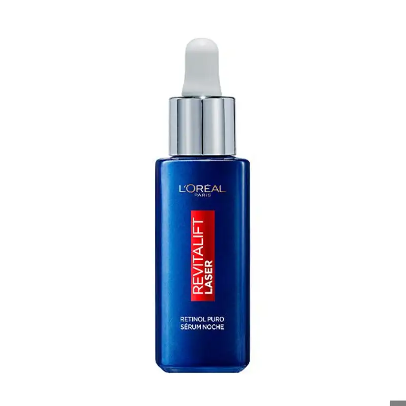 rutina de skin care Revitalift Laser Sérum Retinol Noche