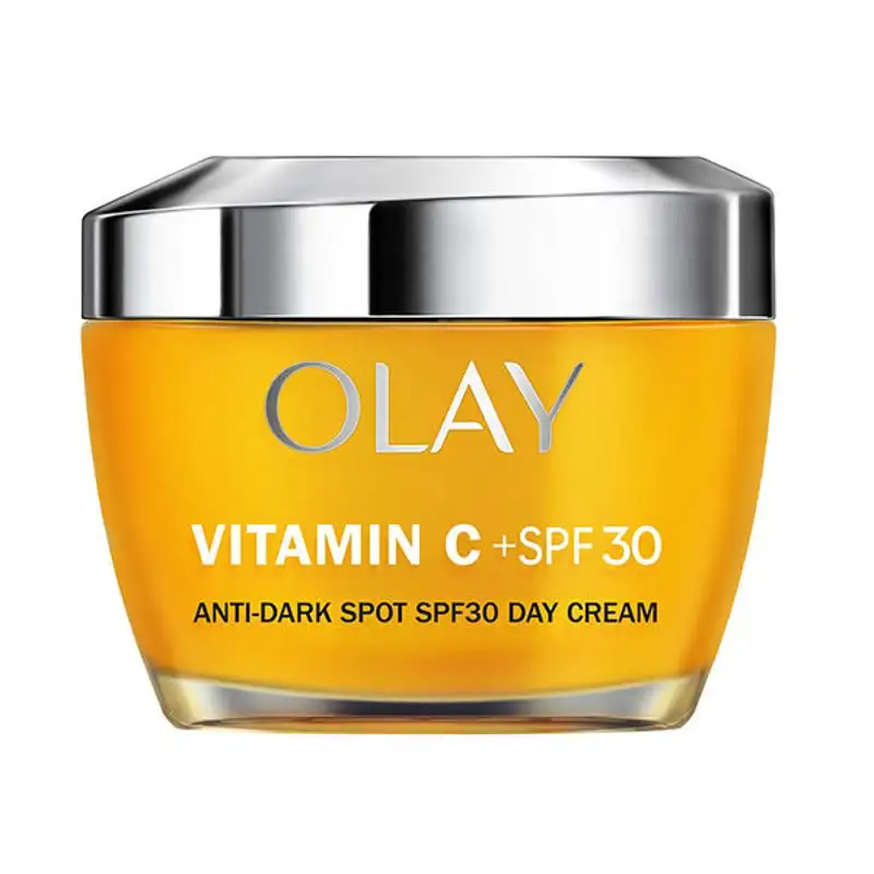 niacinamida y vitamina C  Vitamin C  + SPF-30 de Olay