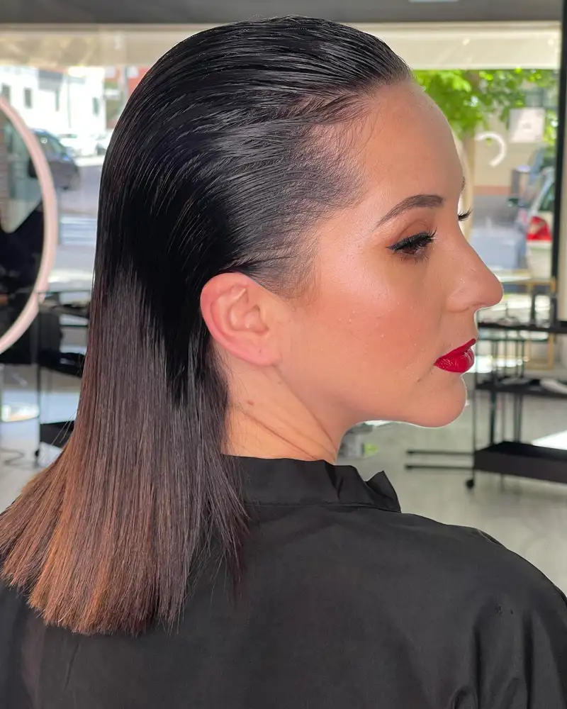 25 Peinados Efecto Mojado Muy Elegantes C modos Y F ciles De Hacer y 