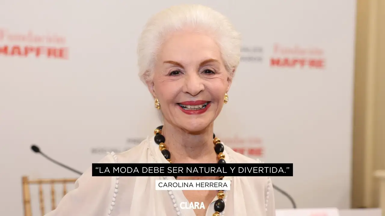 25 frases de Carolina Herrera sobre moda, estilo y elegancia