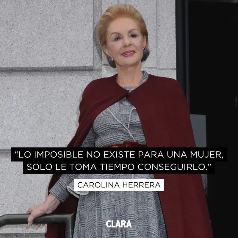 Frases Carolina Herrera