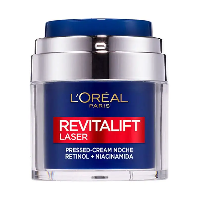 niacinamida y retinol Revitalift Laser Pressed-Cream Noche