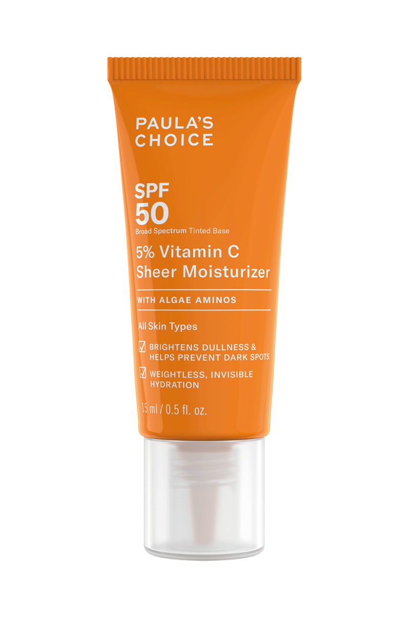 cremas con vitamina c 5% Vitamin C Sheer Moisturizer de Paula's Choice