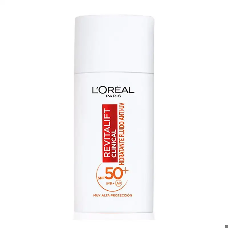 cremas con vitamina c Revitalift Clinical Crema Spf50+ de L'Oreal Paris