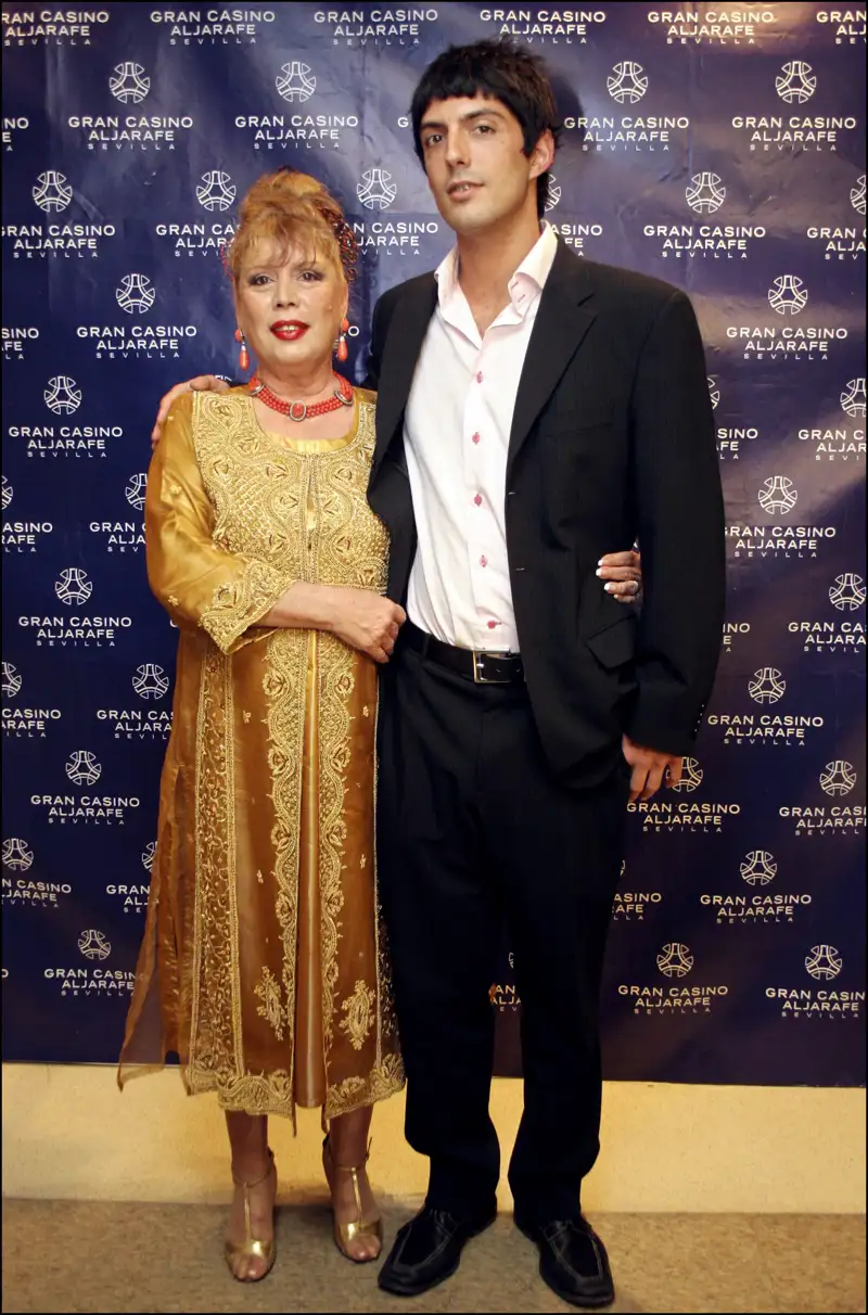 María Jiménez y su hijo Alejandro