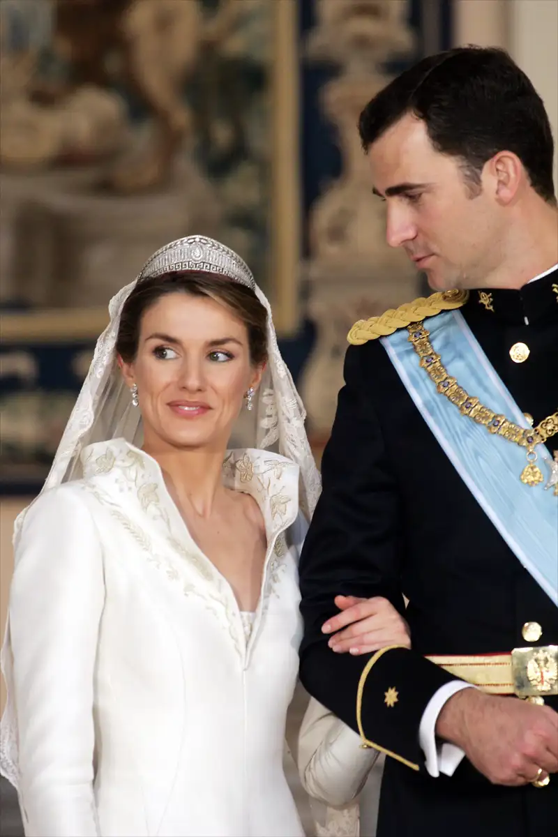 Letizia y Felipe Boda