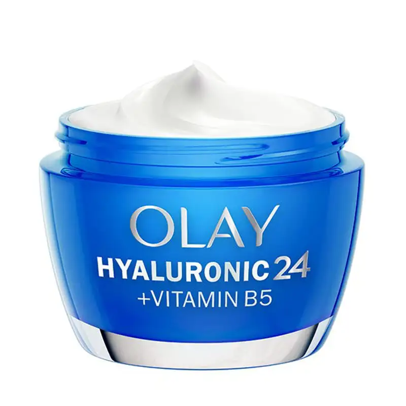 crema con acido hialuronicoHyaluronic 24 + Vitamin B5 de Olay