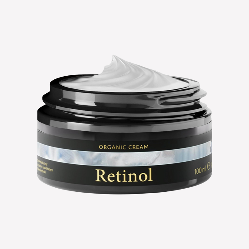 Crema antiedad orgánica con retinol 