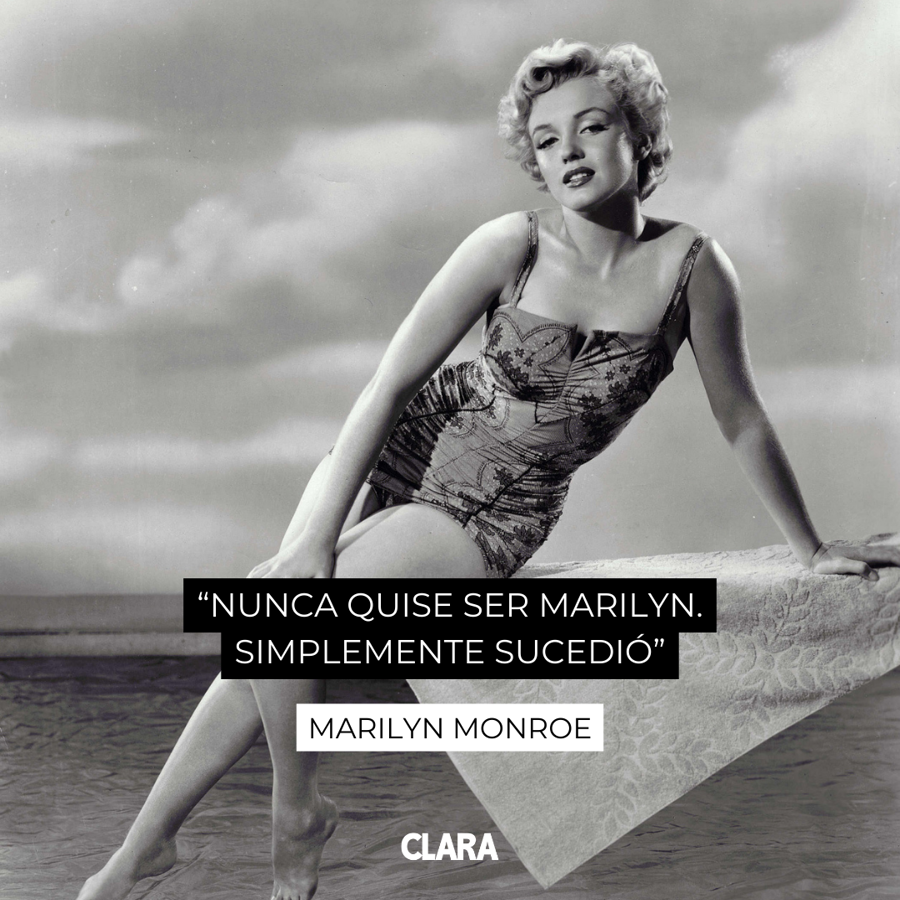 25 frases de Marilyn Monroe sobre la vida, la fama y el amor propio que te ayudarán a seguir adelante