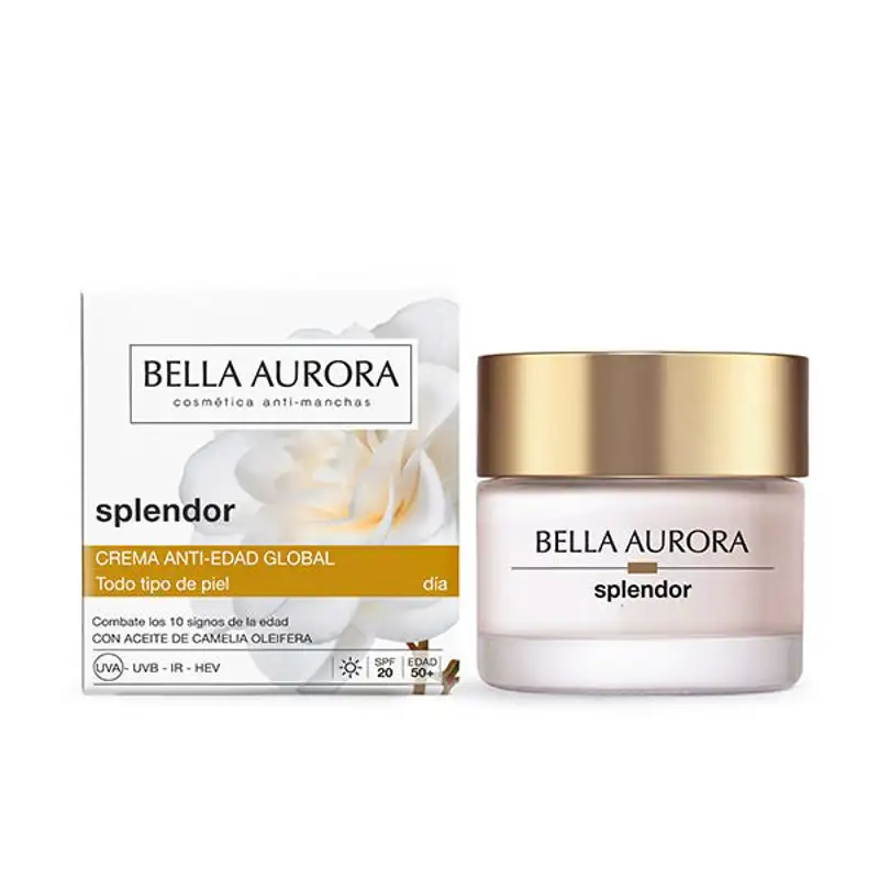 mejores cremas antiedad 50 años calidad precio Splendor de Bella Aurora
