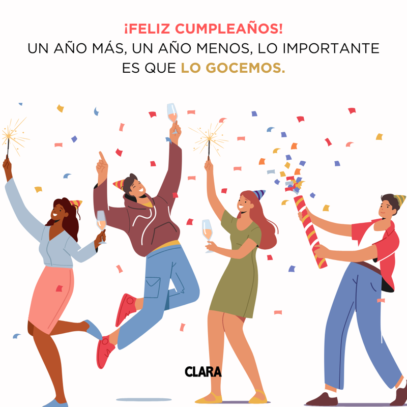 Frases de cumpleaños