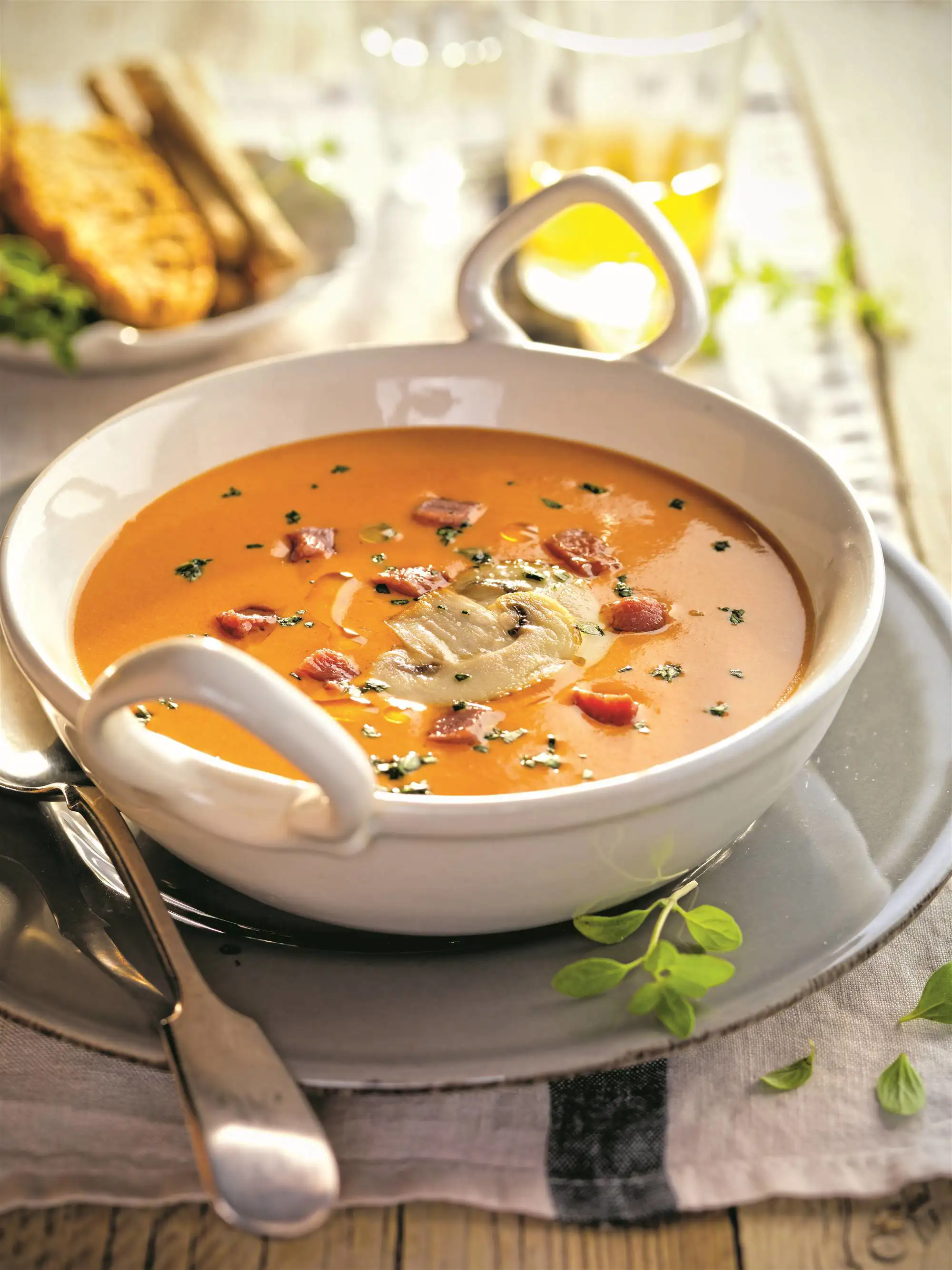 Cenas ligeras: Crema de verduras asadas