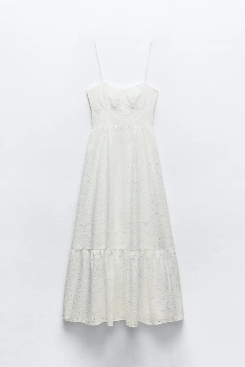 vestido blanco bordado