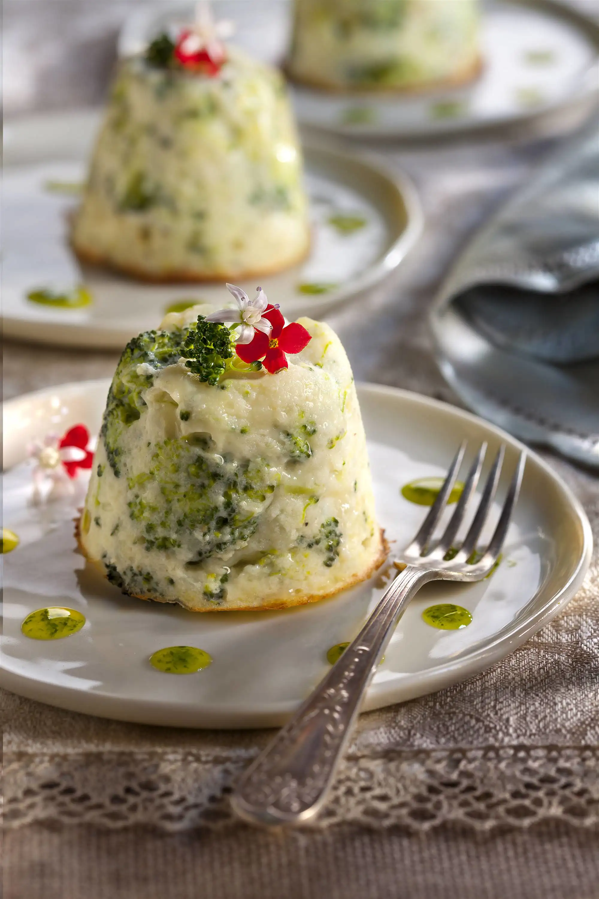 Pastelitos de patata y brócoli