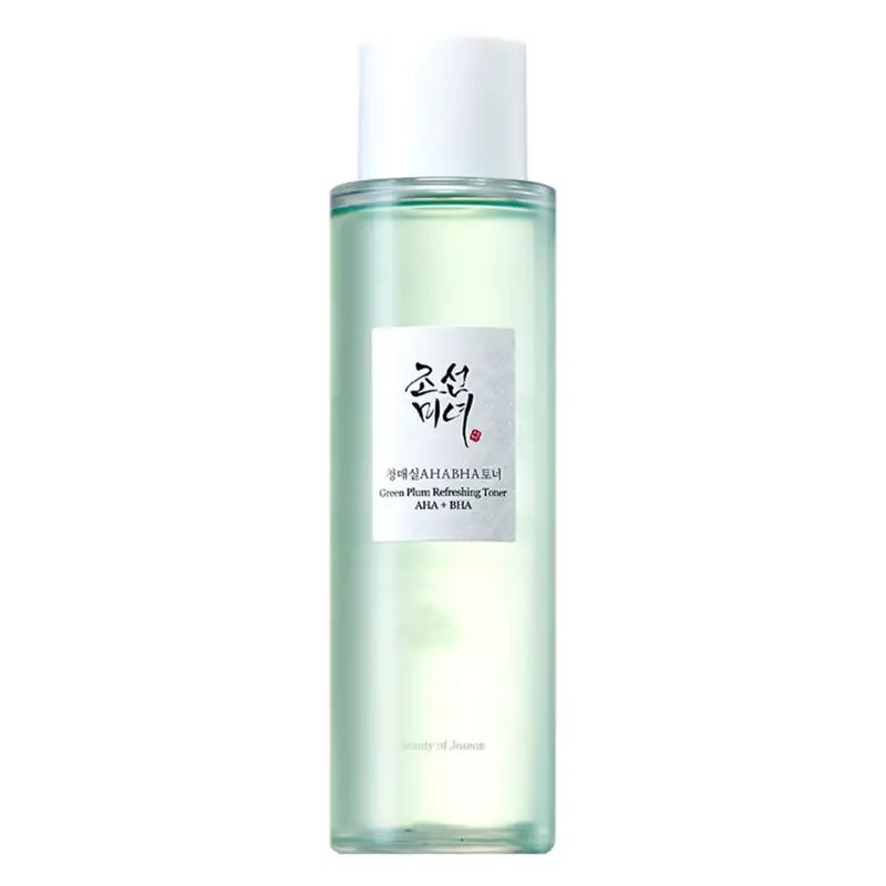 rutina coreana Beauty of Joseon  Green Plum Refreshing Toner: AHA + BHA