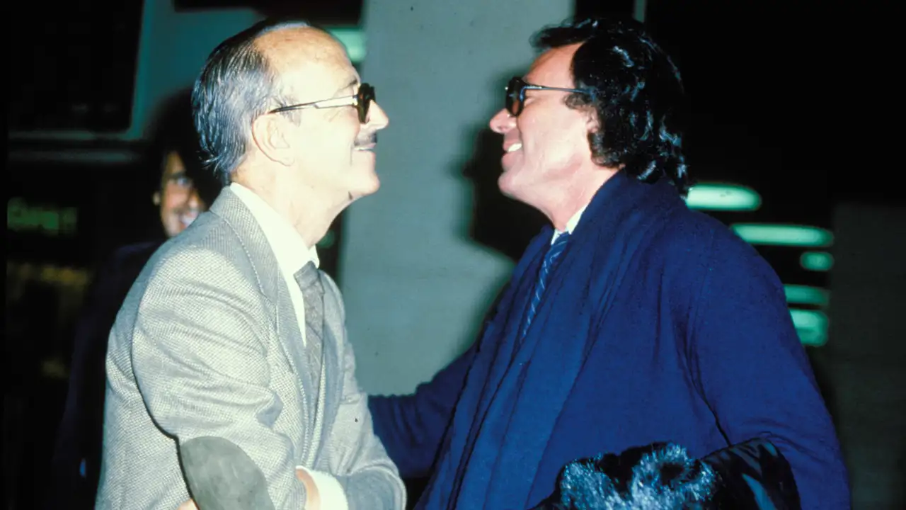 Papuchi y Julio Iglesias