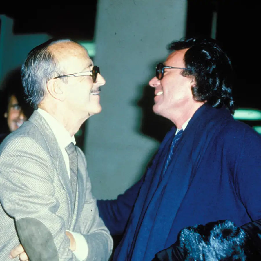 Papuchi y Julio Iglesias