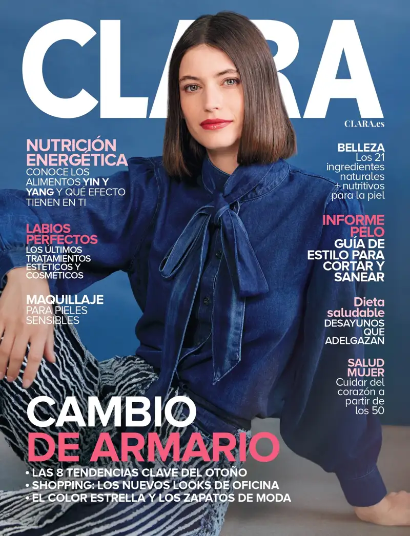 Portada revista CLARA de septiembre