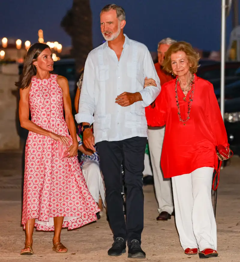 Letizia en Mallorca