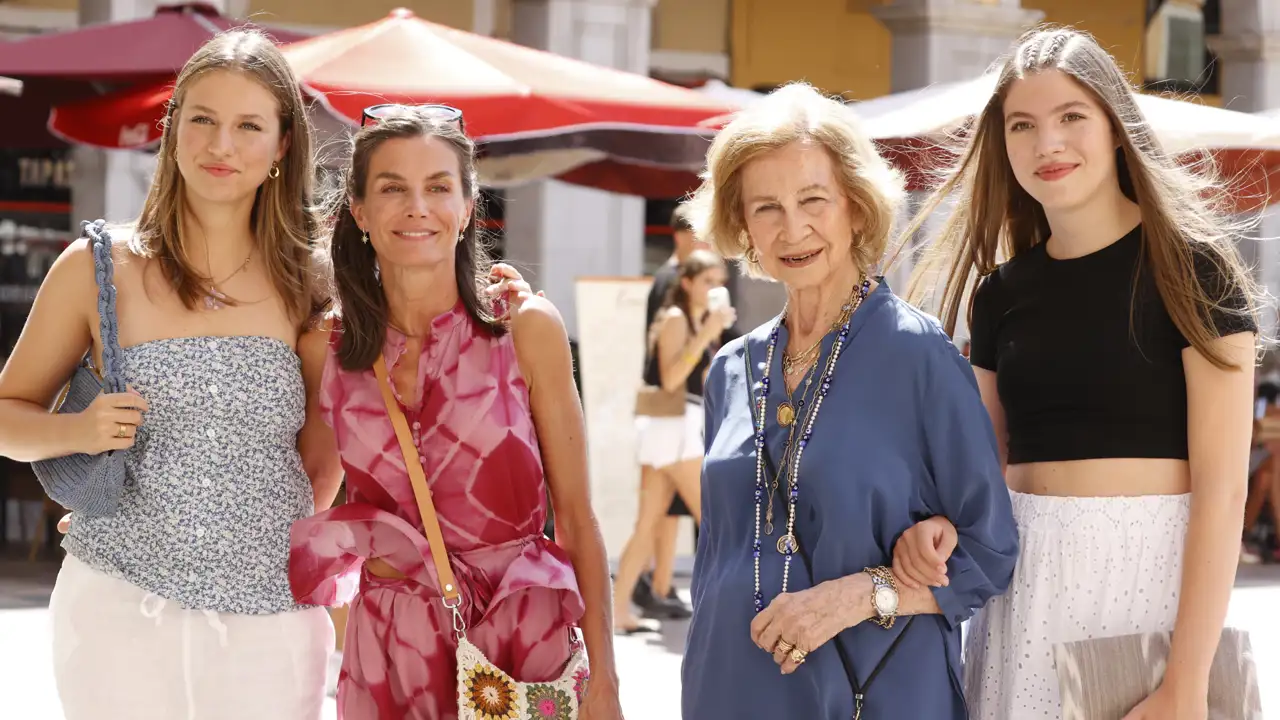 Letizia, Leonor, Sofía, Doña Sofía