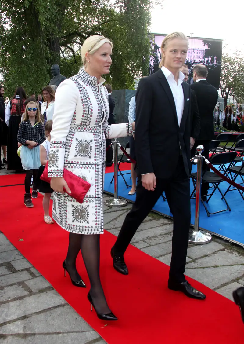 Mette Marit y Marius Borg