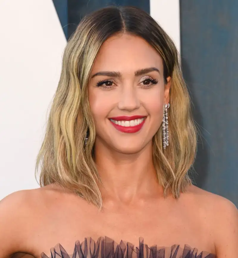 Jessica Alba con corte clavicut