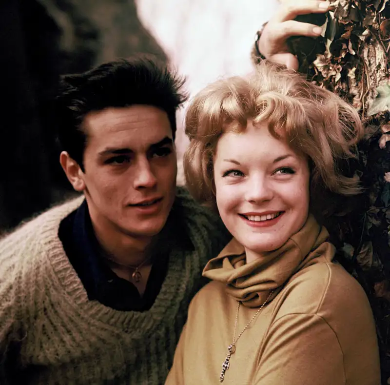 Alain Delon Romy Schneider