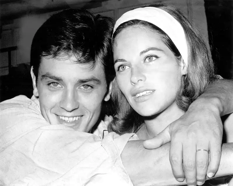 Alain Delon y Nathalie