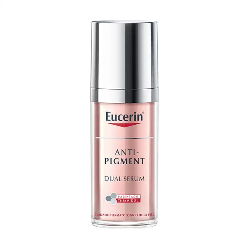 mejores sérums faciales con efecto antiedad  Anti-Pigment Dual Serum Eucerin