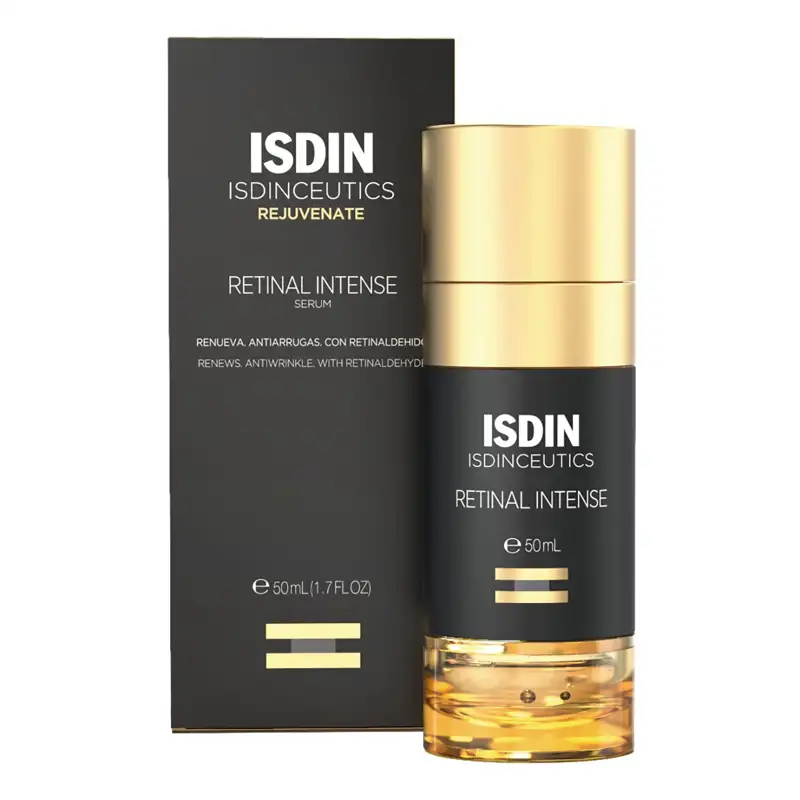 mejores sérums faciales con efecto antiedad Retinal Intense de Isdin