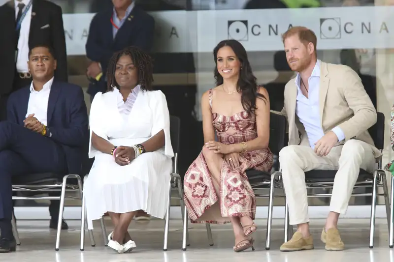 Meghan y Harry en Colombia