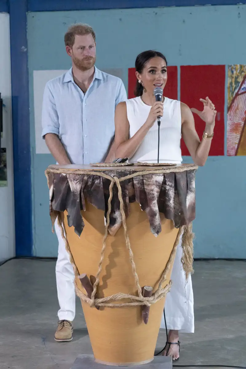 Meghan y Harry en Colombia