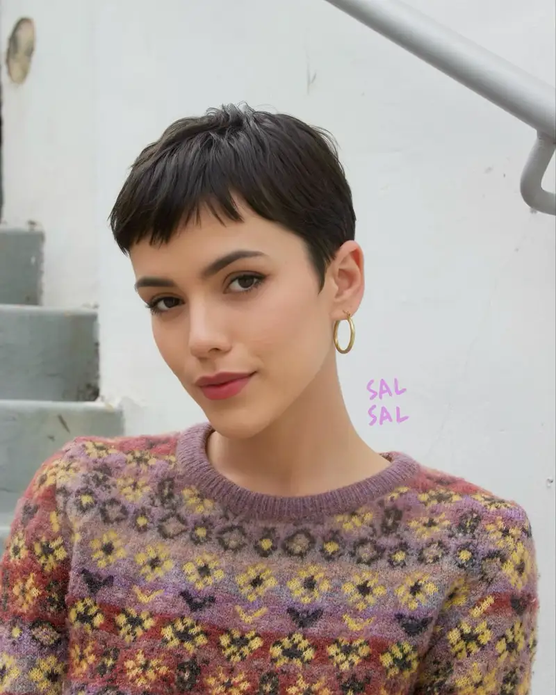 cortes de pelo corto para mujer 2024 Micropixie