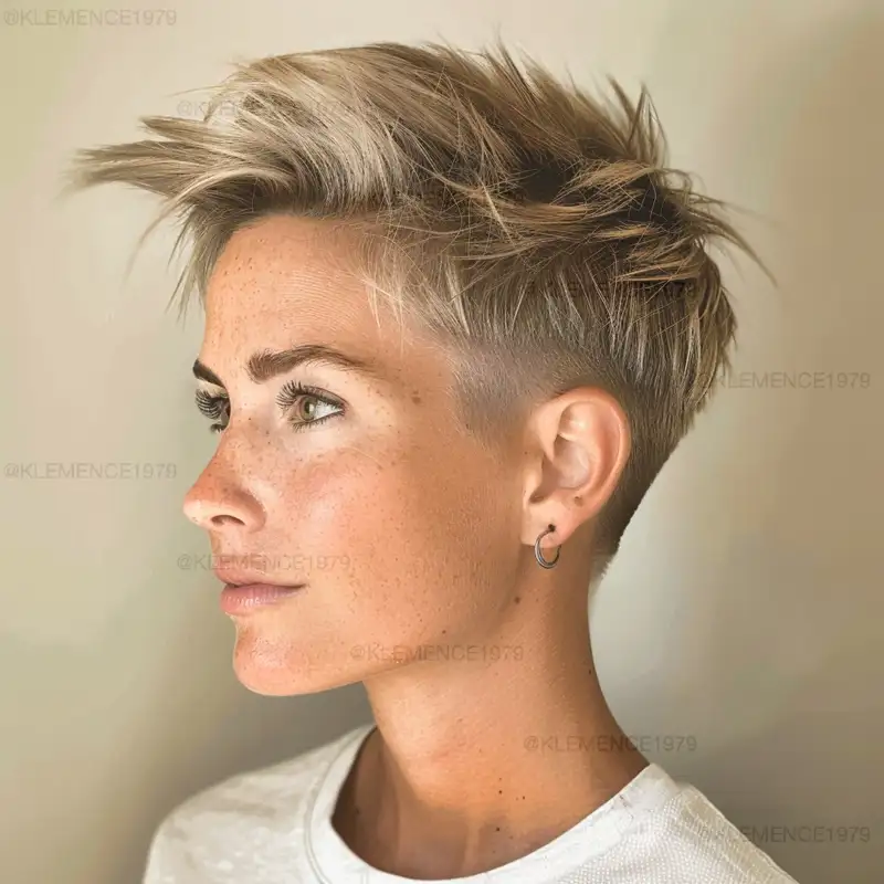 cortes de pelo corto para mujer 2024 Pixie undercut