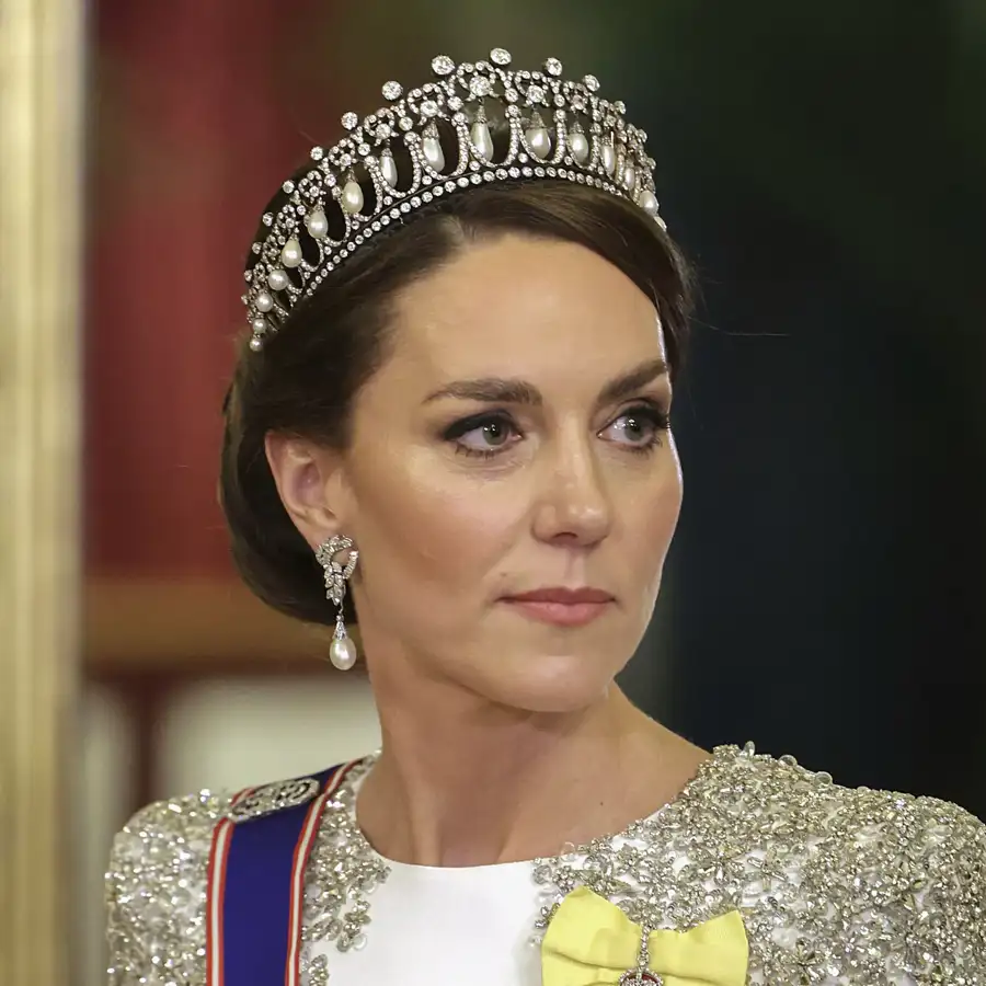 Kate MIddleton con su tiara favorita