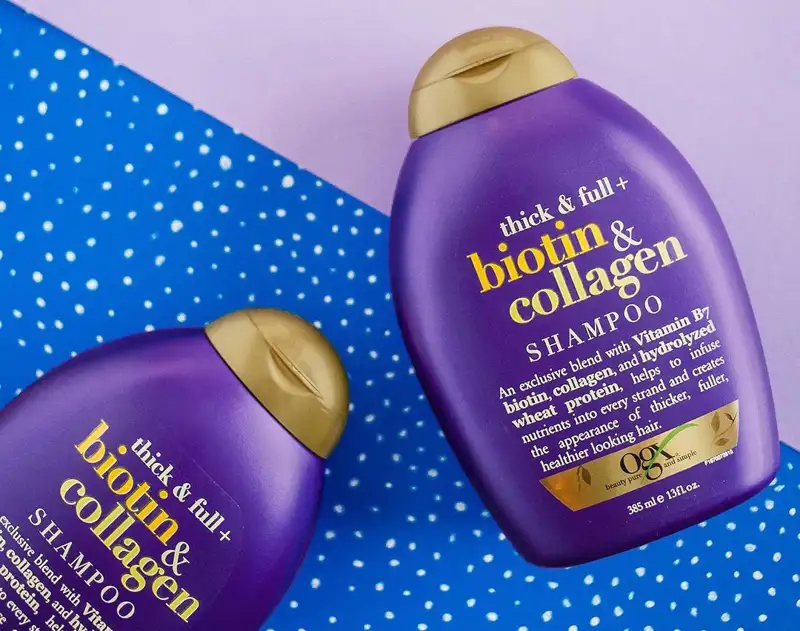 OGX Thick & Full + Biotin & Collagen Shampoo Volumising