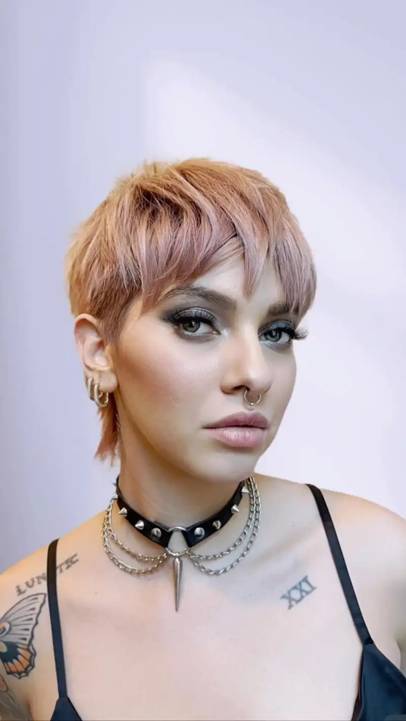 pixie mullet cortes de pelo corto para mujer 2024 