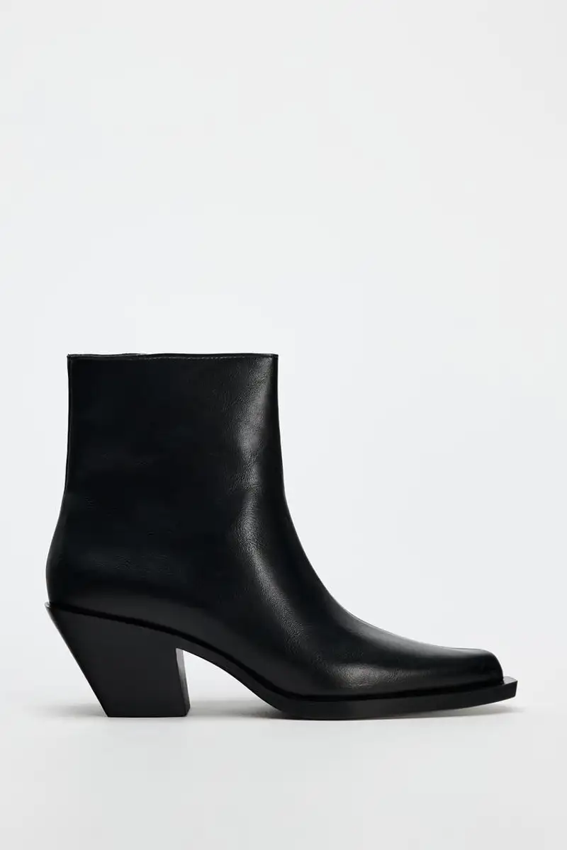 Botines negros de Zara 