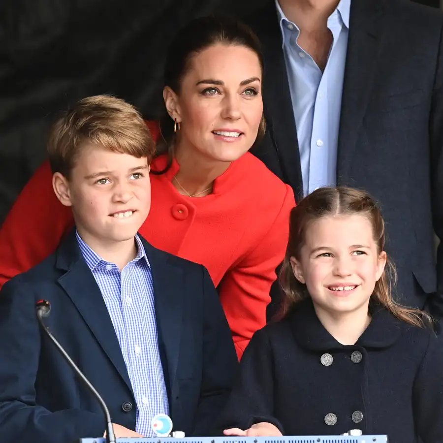 Kate Middleton Guillermo George y Charlotte