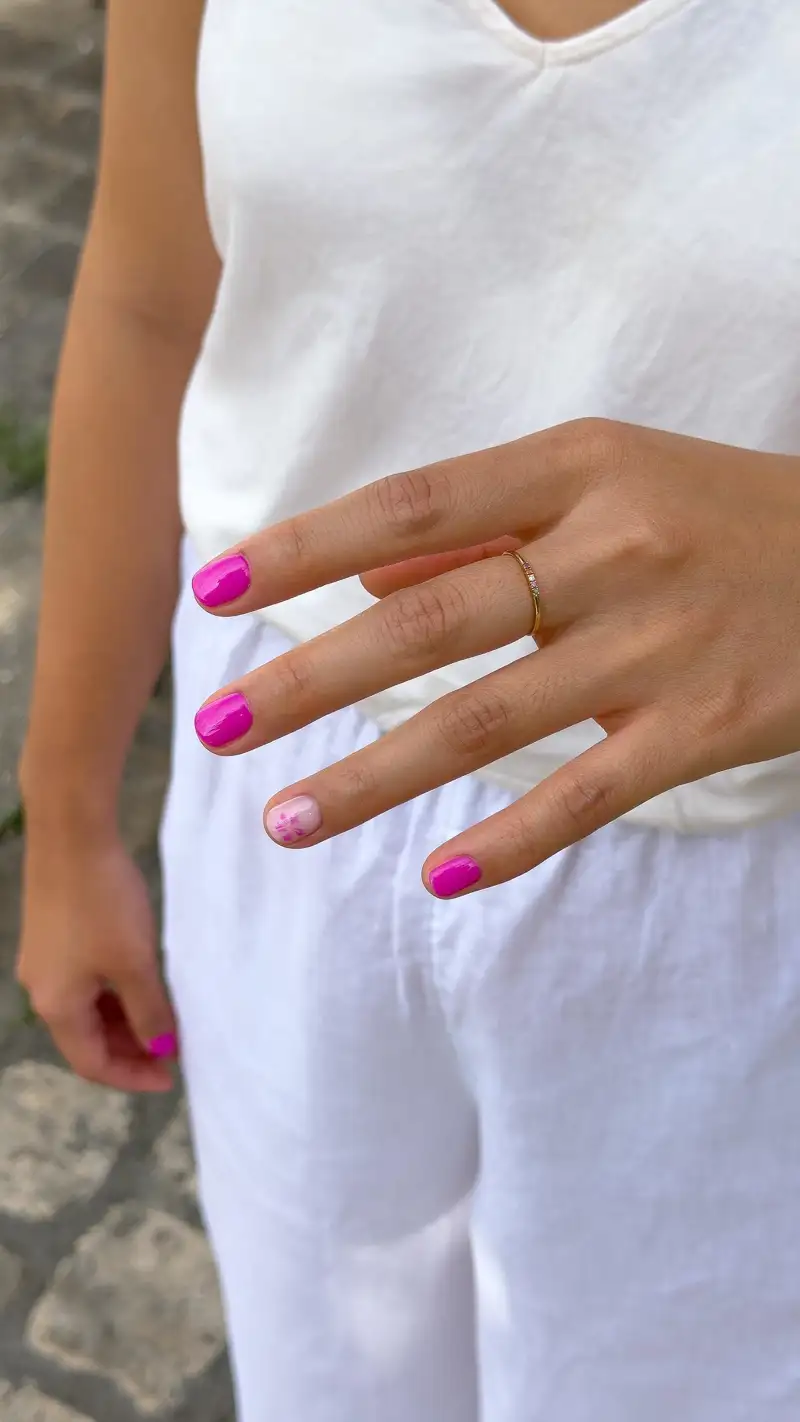 Uñas florales