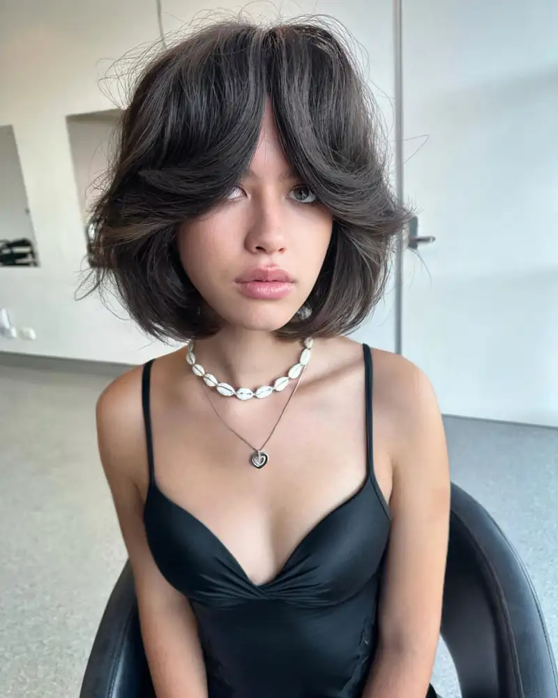 cortes de pelo quitan años tendencia  blunt bob