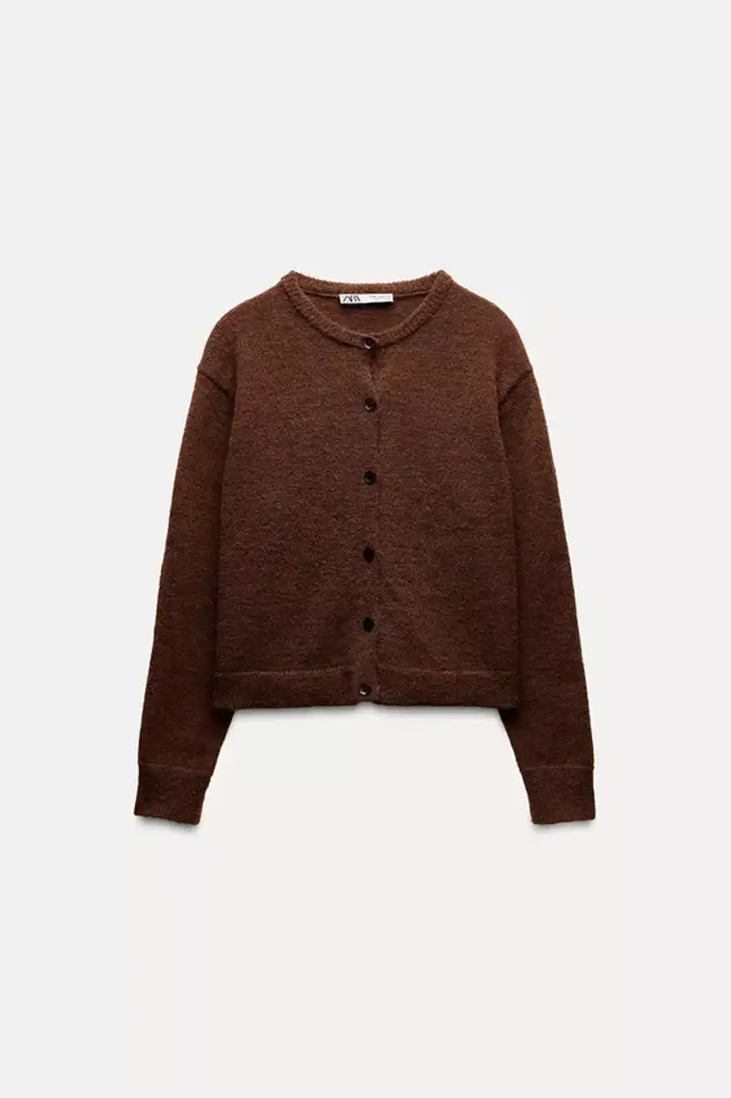 Jerséis punto fino Zara TIPO CARDIGAN