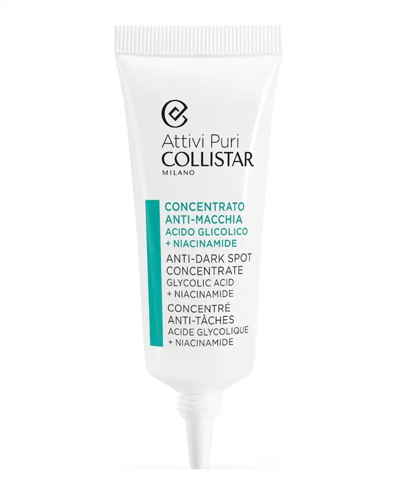 mejores cremas antimanchas  Concentrado Antimanchas Ácido Glicólico + Nia Attivi Puri Collistar