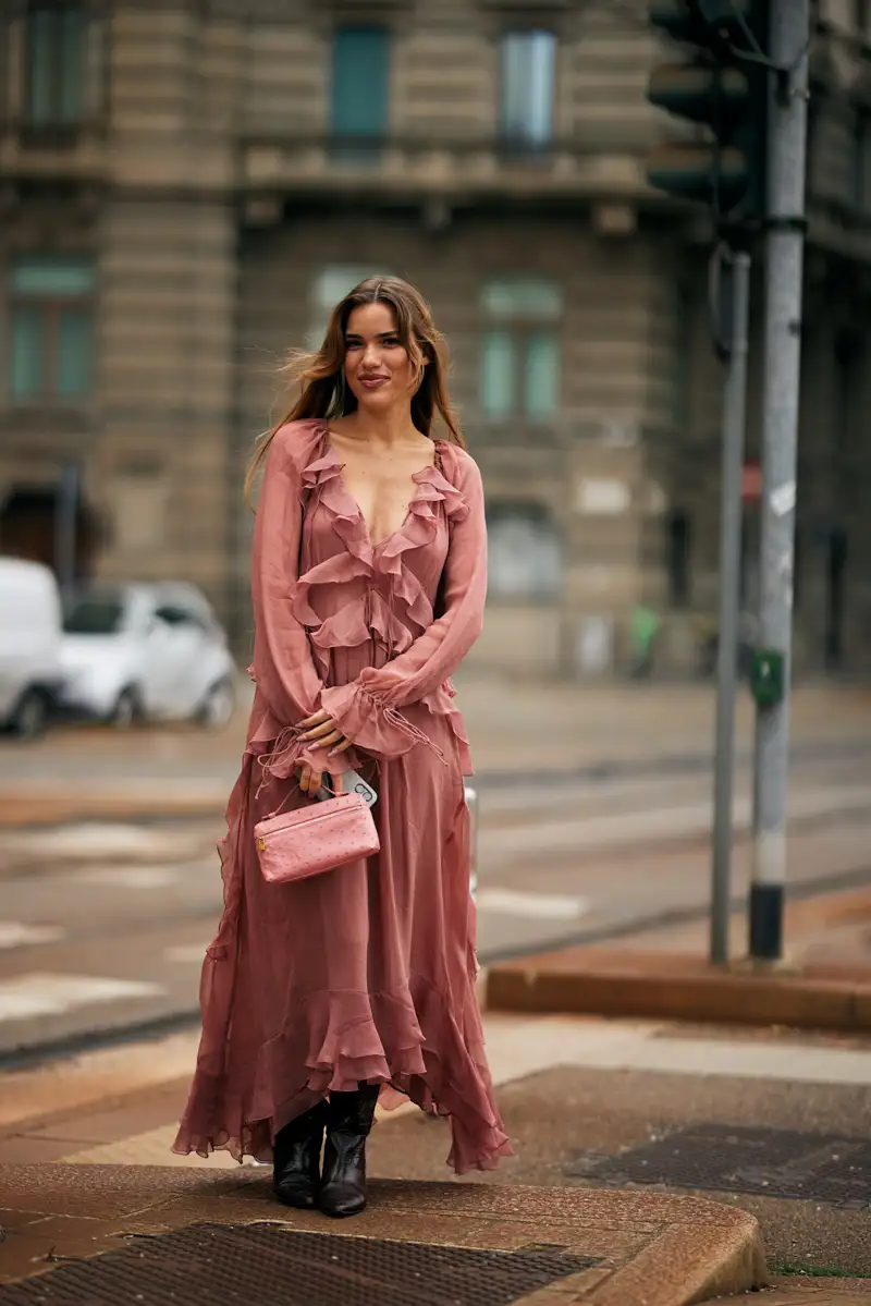 vestidos boho zara