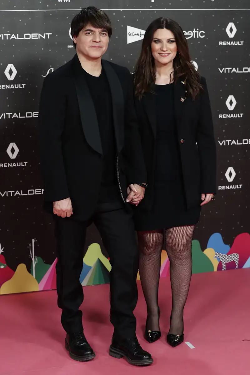 Laura Pausini y Paolo Carta