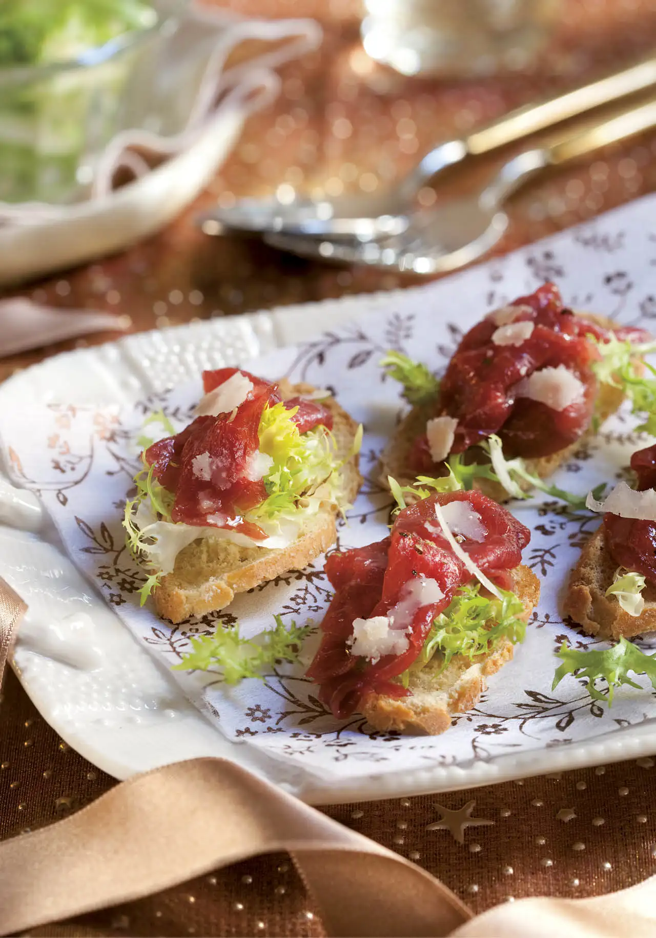 canapes faciles carpaccio