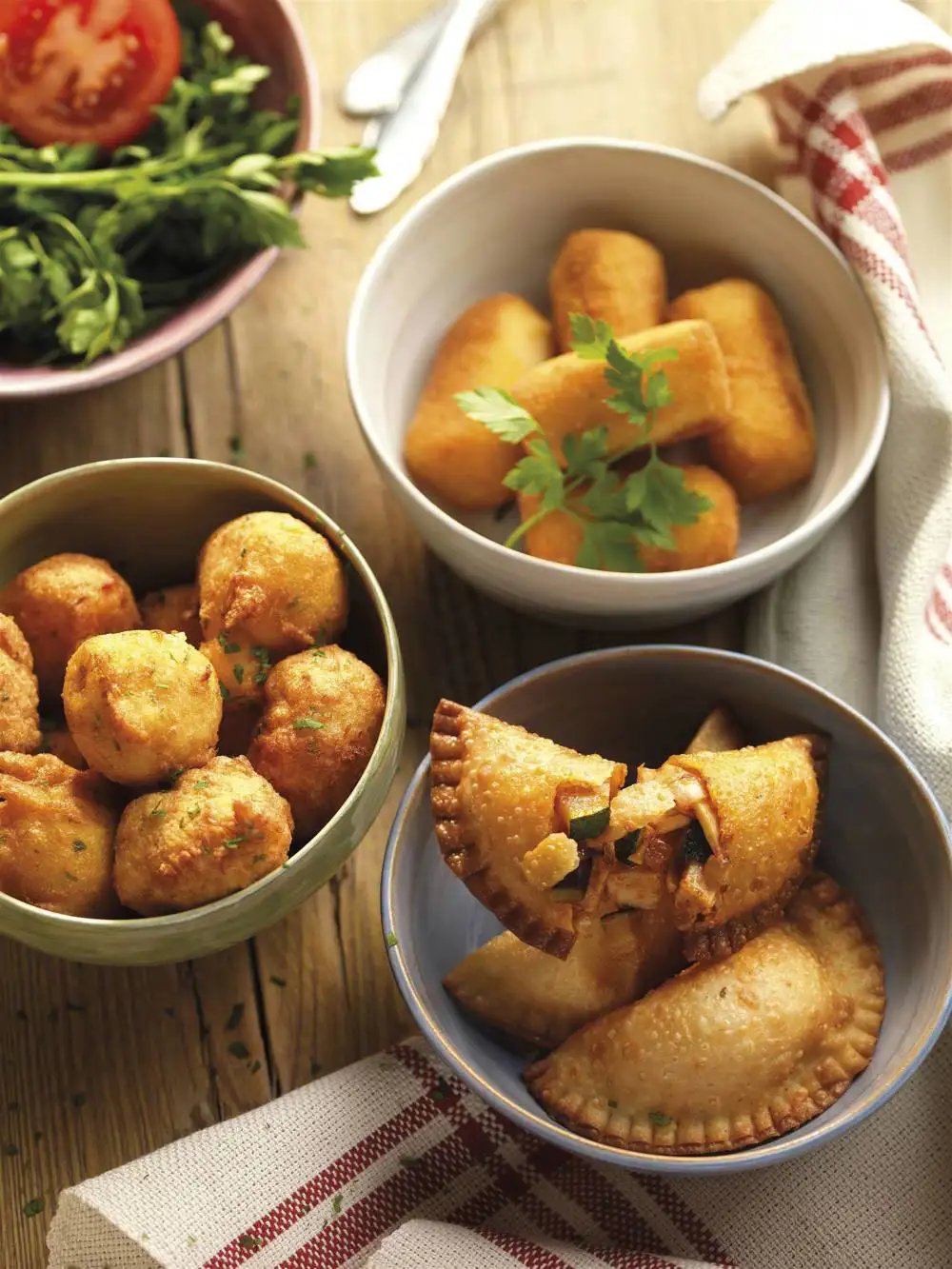 aperitivos de la abuela Buñuelos de bacalao