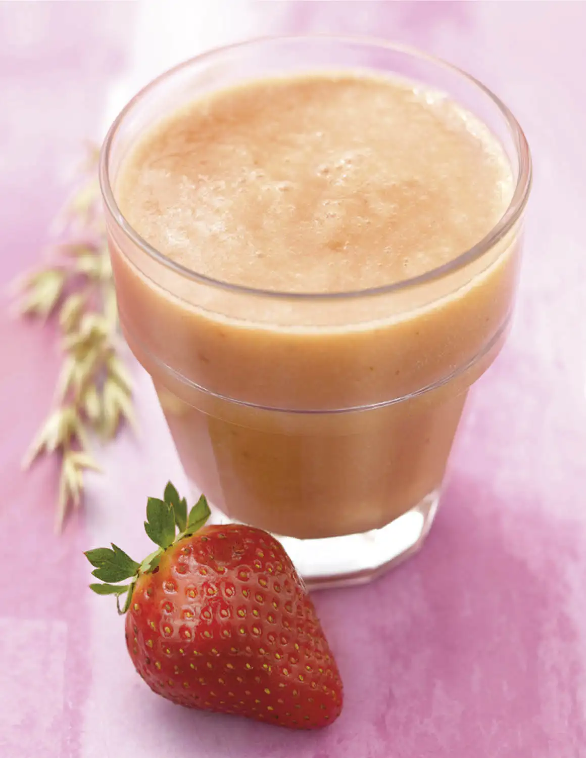 Batido de avena con fruta