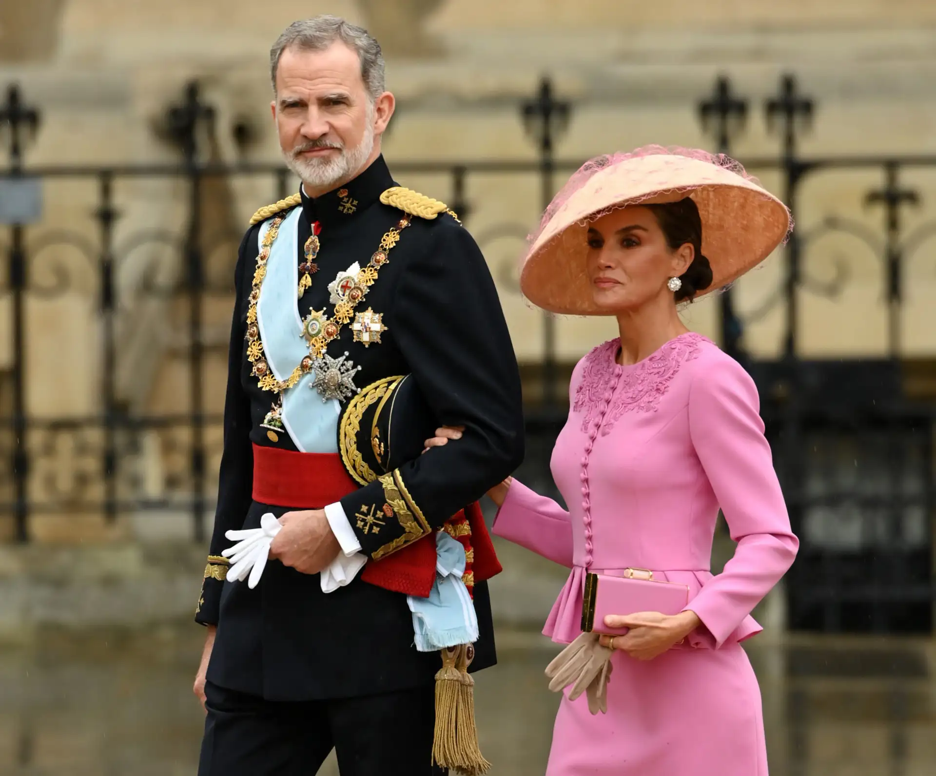 Los reyes Felipe y Letizia