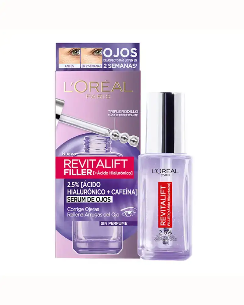 cremas bolsas y ojeras revitalift loreal 